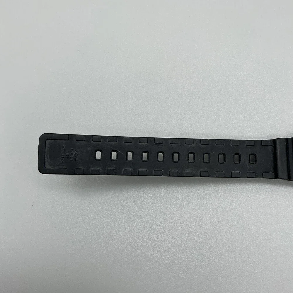 Casio MRW-200H Mens Watch 43mm Black Dial Black Resin Day Date New Battery